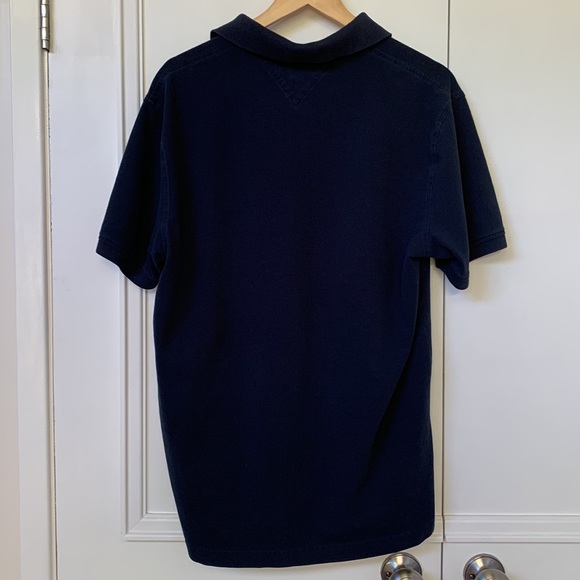 Tommy Hilfiger Men’s Slim Fit Navy Polo Shirt. Size XL - Picture 2 of 5